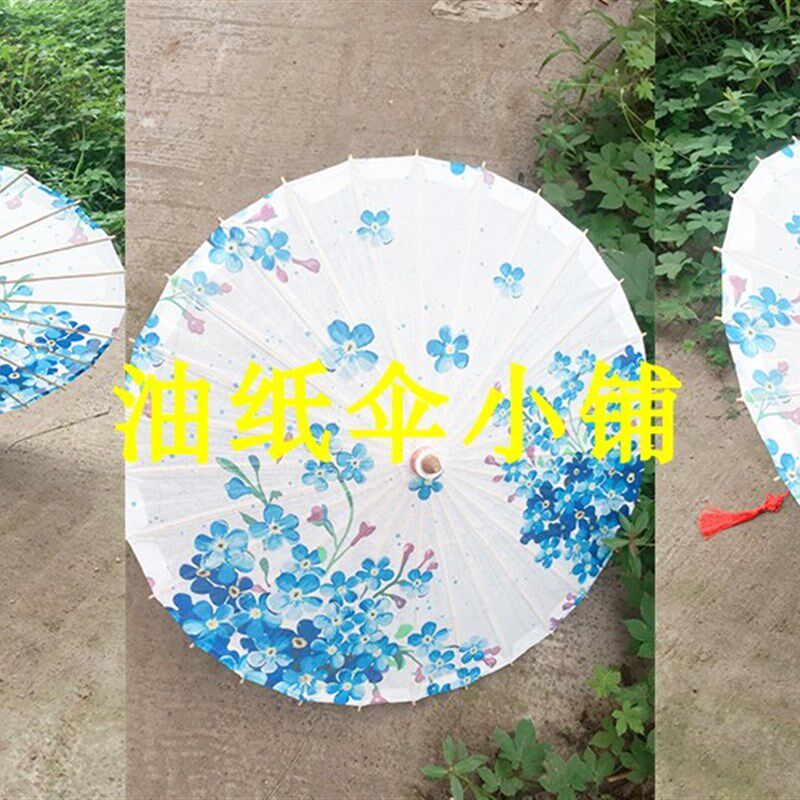 油纸伞防雨防晒 仿古舞蹈道具 工艺雨伞28骨32骨纯竹制 送收纳袋