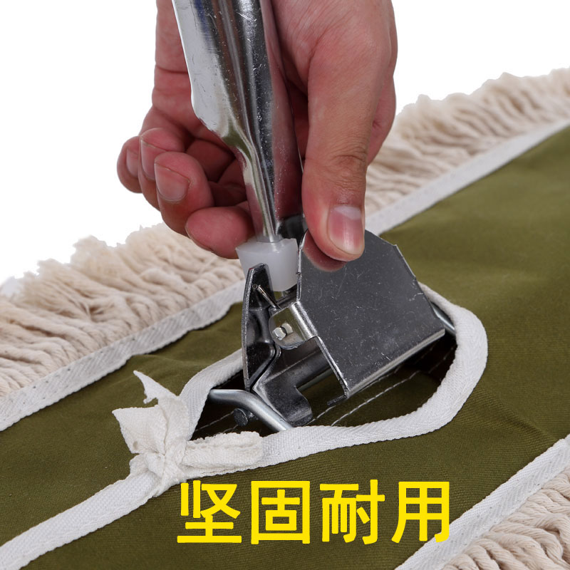 酒店大堂长拖把大码棉纱保洁工业尘推铁架拖把大号排拖尘推墩布