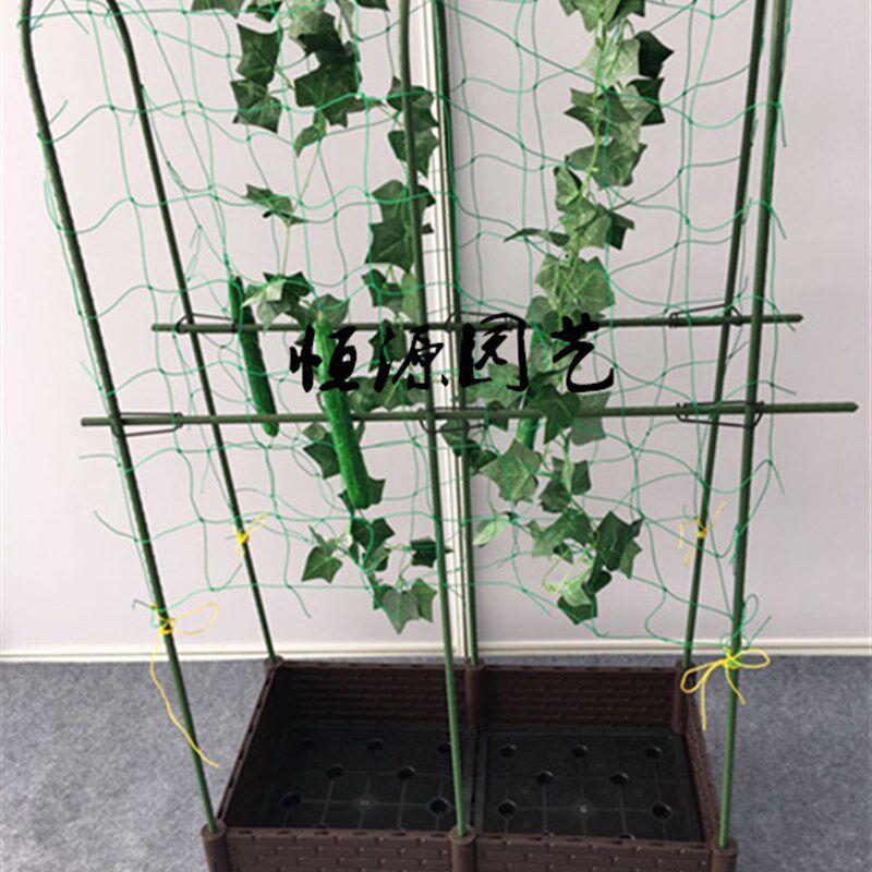园艺支架支柱U型支架拱型花架番茄黄瓜大棚架子攀援植物爬藤支架