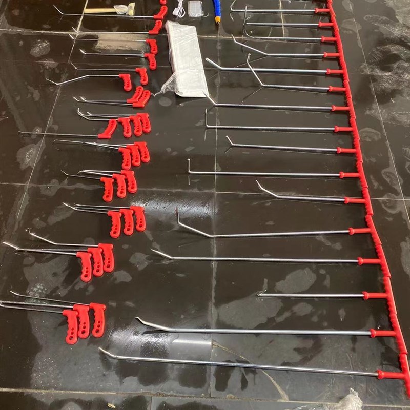车身凹坑修复钩冰雹坑顶钩凹凸免钣金杠杠工具扁尖夹层鱼尾锰钢钩