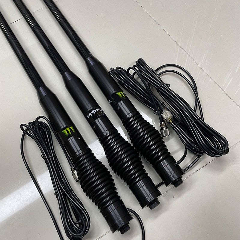 新款第四代车载车台对讲机增强信号天线越野车改装前杠加粗可拆卸