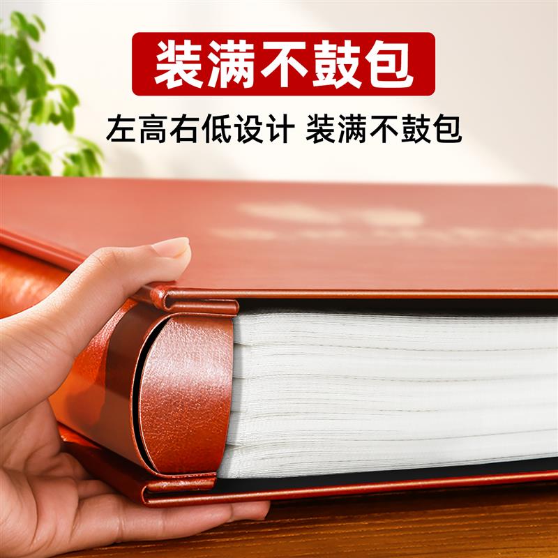 6寸皮质相册本大容量家庭插页式影集5寸六情侣宝宝儿童照片收纳簿
