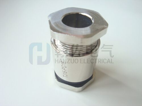 TJ16德制夹紧式填料函 PG16船用电缆接头 通径16mm 镀镍电料函