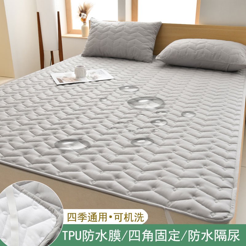 磨毛防水床垫儿童隔尿垫老人家用隔脏医院护理床护垫可洗床褥定制