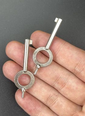 美式通用板式手链钥匙胚特殊钥匙手扣锁钥匙不锈钢钥匙扣