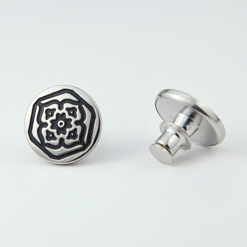 窗帘绑带扣子免钉扣固定可定制logo定做20mm2公分100颗免打孔纽扣