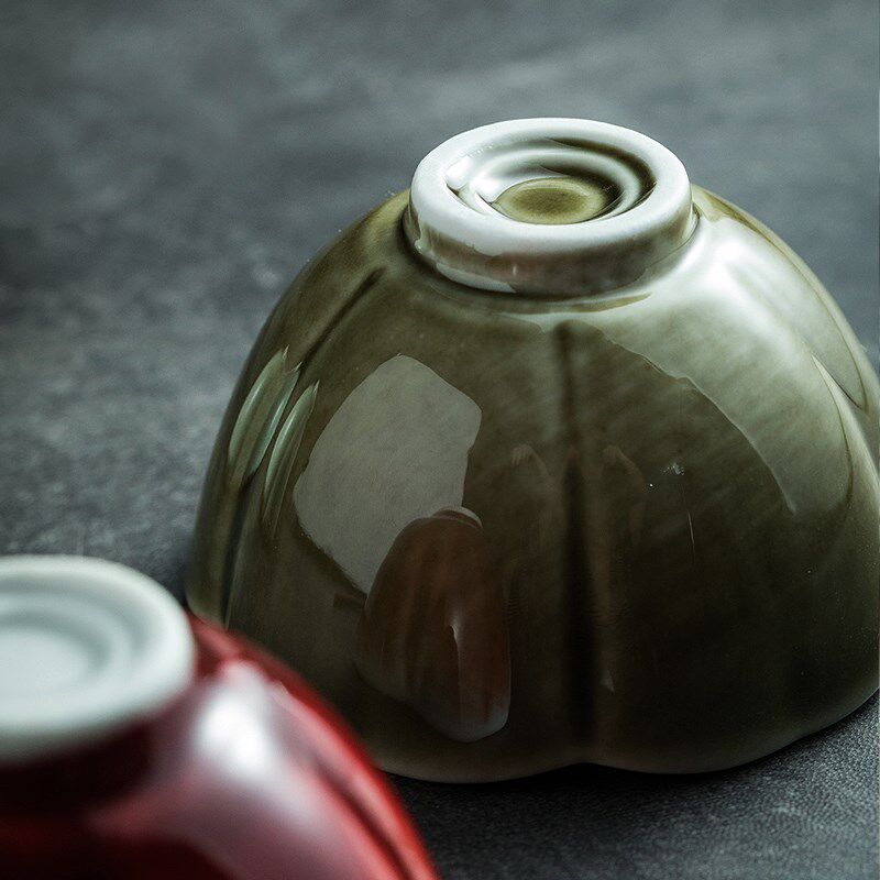 莲花杯茶具窑变茶杯主人杯高档个人专用单杯陶瓷品茗杯精致茶水杯