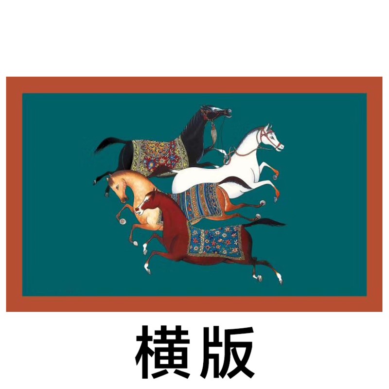 空调毯子毛毯骏马方毯单双人轻奢休闲毯子锦狐绒盖被夏凉空调被毯