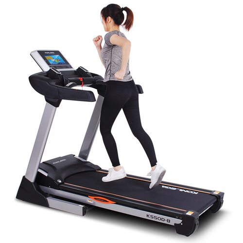 康乐佳K550D-C/550D-B跑步机轻商用家用加宽跑台折叠健身器材
