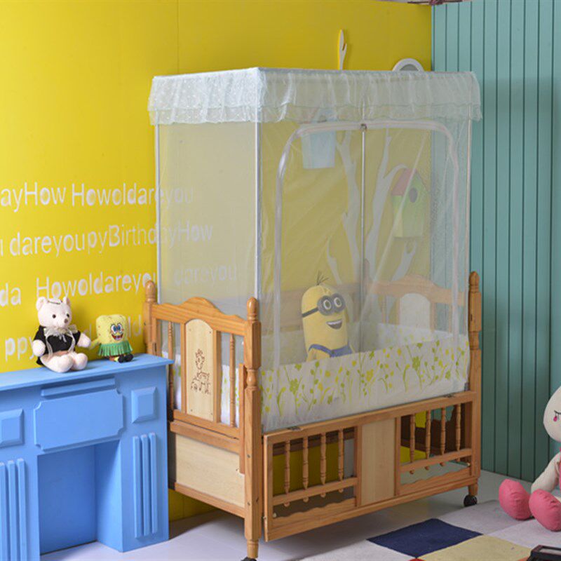 订做幼儿园蚊帐定做儿童婴儿床蚊帐加密方顶蚊帐订做宝宝学生蚊帐