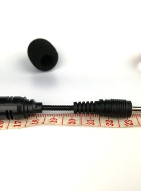2.5/3.5直插软管小麦克风 微型迷你话筒 电脑笔记本软管折小咪头