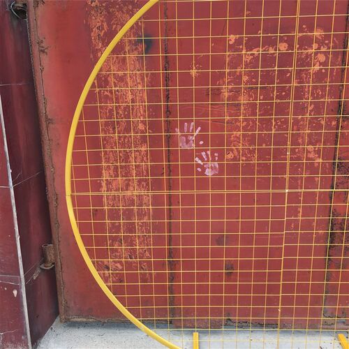 婚庆道具圆形网格铁艺架子婚礼圆环网格屏风背景节日橱窗商场布置