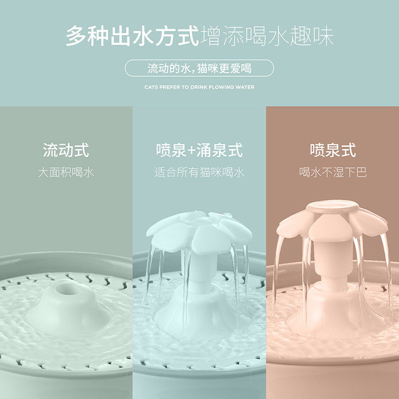 猫咪饮水机水流动自动循环智能宠物水盆水碗猫用喝水神器狗喂水器