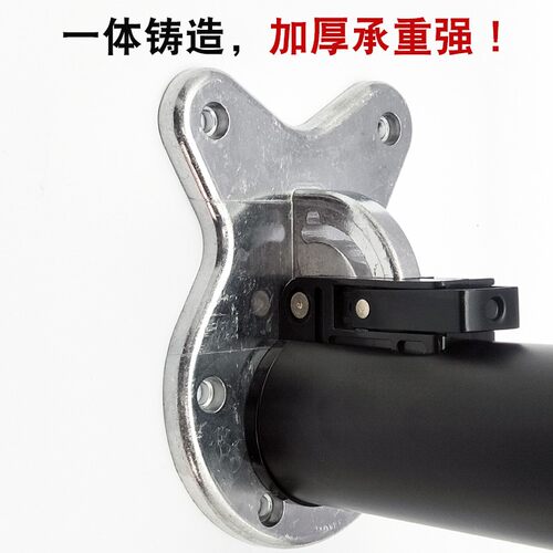 升级款卡式速调伸缩脚桌腿可折叠支撑脚吧台脚升降脚黑白色可定制
