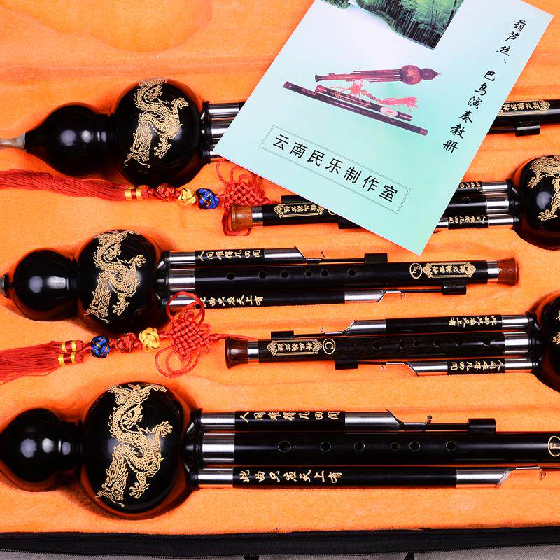 云南新款乐器黑檀木套装5调C调降B调小D调大F调G调音准胶木丝葫芦