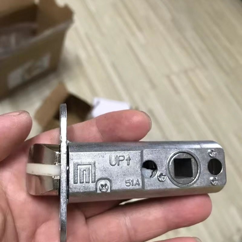 静音51mm单舌门锁静音木门锁体房间门静音单舌木门70mm60mm锁舌