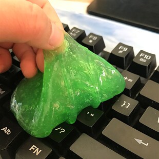 水晶魔力粘尘胶清洁胶键盘清理去尘胶多功能电脑清洁泥灰尘清洁胶
