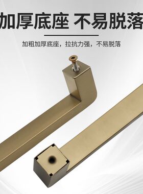 超低价!特厚玻璃门拉手304不锈钢淋浴房拉手浴室卫生间移门把手