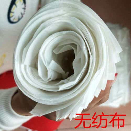 无纺布工业抹布白色无尘擦拭纸不掉毛吸水清洁机械擦机吸油棉包邮