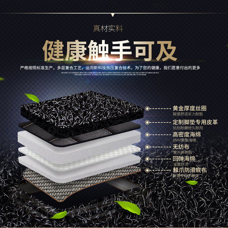 新奥迪A4L/A6La4/a6/Q3Q5主副驾驶汽车脚垫单个单片位员座室舱