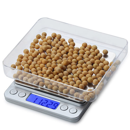 珠宝秤0.01g迷你电子口袋称500g可携式家用料理秤0.1g手掌称