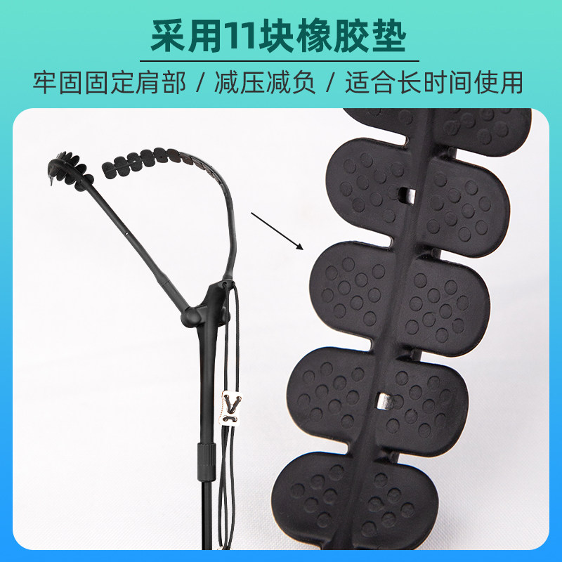 羽调降e降b中音次中音萨克斯乐器双肩背带萨克斯管挂带脖带背带子