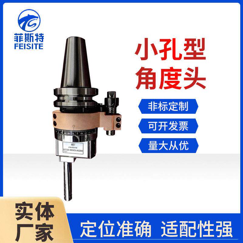 菲斯特厂家直销角度头小孔型角度头直角铣头90度CNC侧铣头