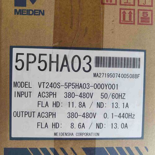全新明电舍变频器vt240s-5p5ha03-000y001