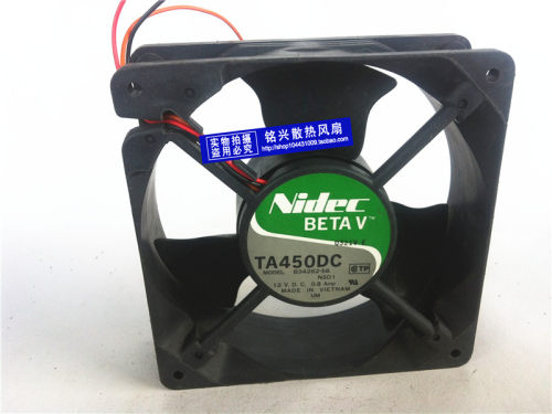 原装NIDEC B34262-58 12V 0.8A 12CM 12038 3线 机箱 服务器 风扇