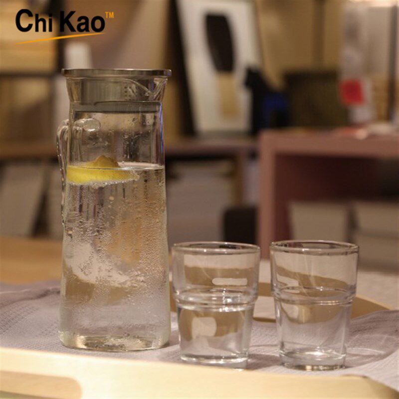 奇高冷玻璃新款套装家用凉水杯大容量耐高温晾水壶防爆果汁壶