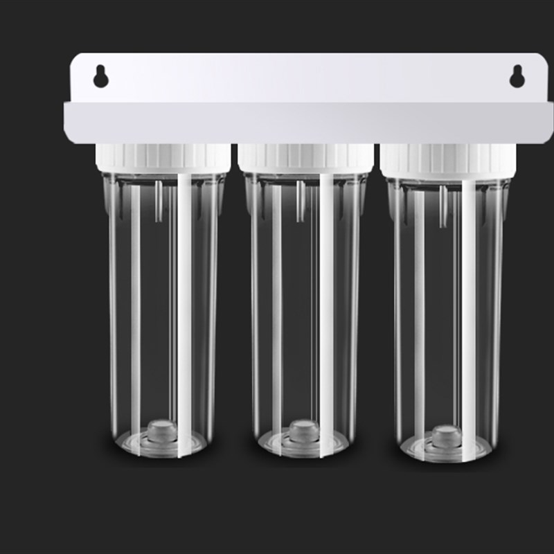 家用三级直饮净水器10寸厨房净水设备 活性炭滤芯净水器PP+颗粒+