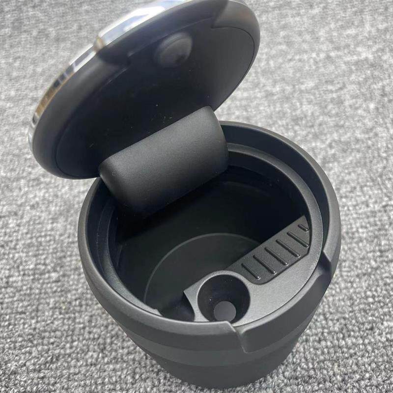 适用于上汽大众途昂 辉昂 途锐 原厂专用车载烟灰缸钢琴烤漆 隐藏