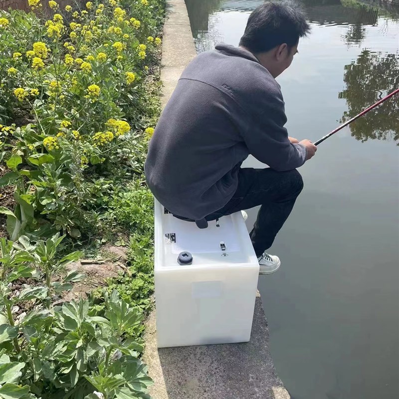 户外垂钓加厚车载活鱼桶钓鱼箱家用水产养殖运输装鱼卖鱼塑料水箱