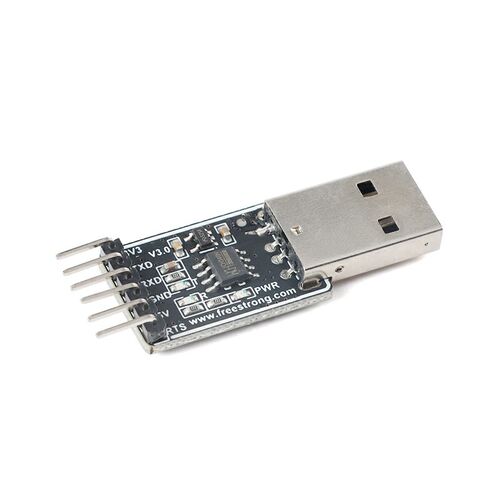 USB转TTL串口模块 CH340N芯片 集成5V转3.3V FS-USB-UTTL