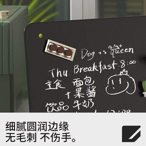 黑板铁艺牌咖啡店立式黑板广告牌广告牌摆摊价格展示办公桌面提醒