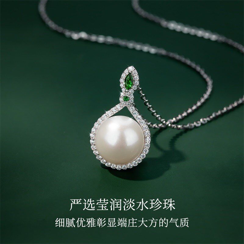 适合送妈妈的生日礼物实用珍珠项链耳环首饰套装送婆婆长辈首饰