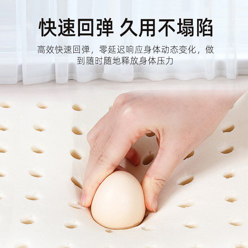 天然乳胶床垫软垫家用卧室榻榻米床褥垫薄学生宿舍单人橡胶床褥垫
