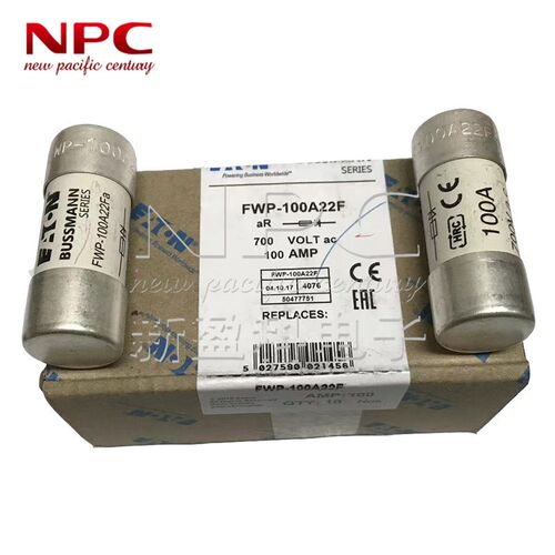 BUSSMANN快速熔断器 FWP-50A22Fa 50A 700V 22*58 陶瓷保险丝