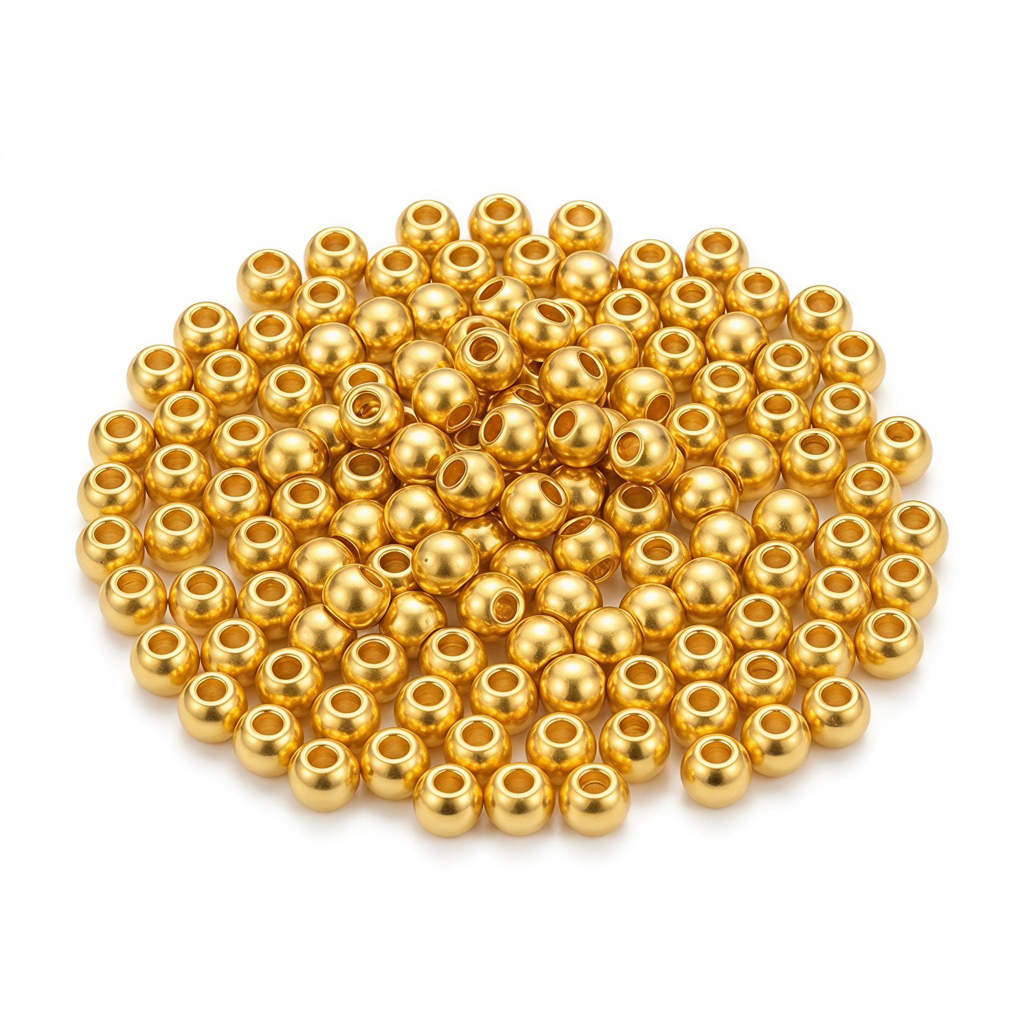 【颐妃】黄金转运珠手链小金珠子足金999手串纯金光面珠宝串珠