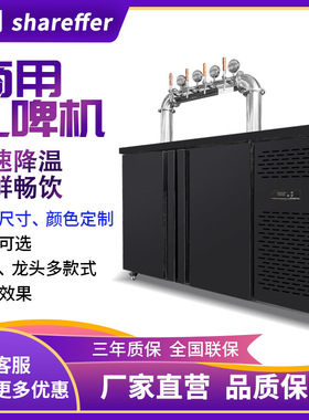 定制扎啤机啤酒机全自动冷藏柜制冷机生酒吧商用打