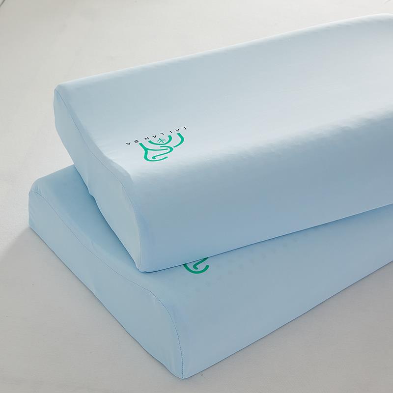 自然醒泰国凉感天然乳胶枕头护颈椎助睡眠专用学生宿舍成人低枕芯