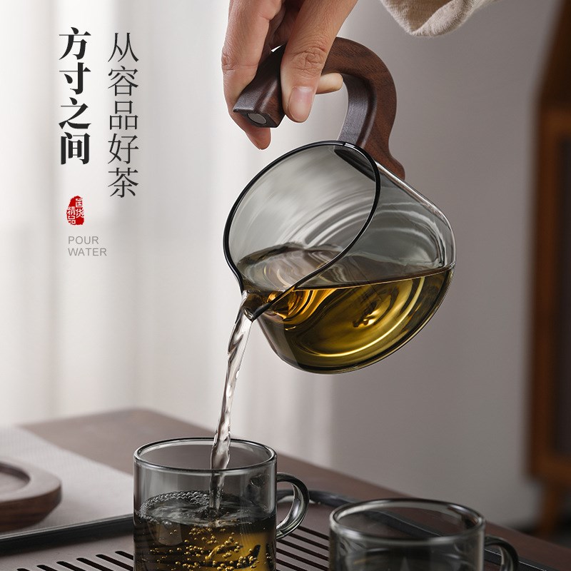 全自动懒人茶具高档茶壶家用透明耐热玻璃泡茶神器茶漏磁吸泡茶壶