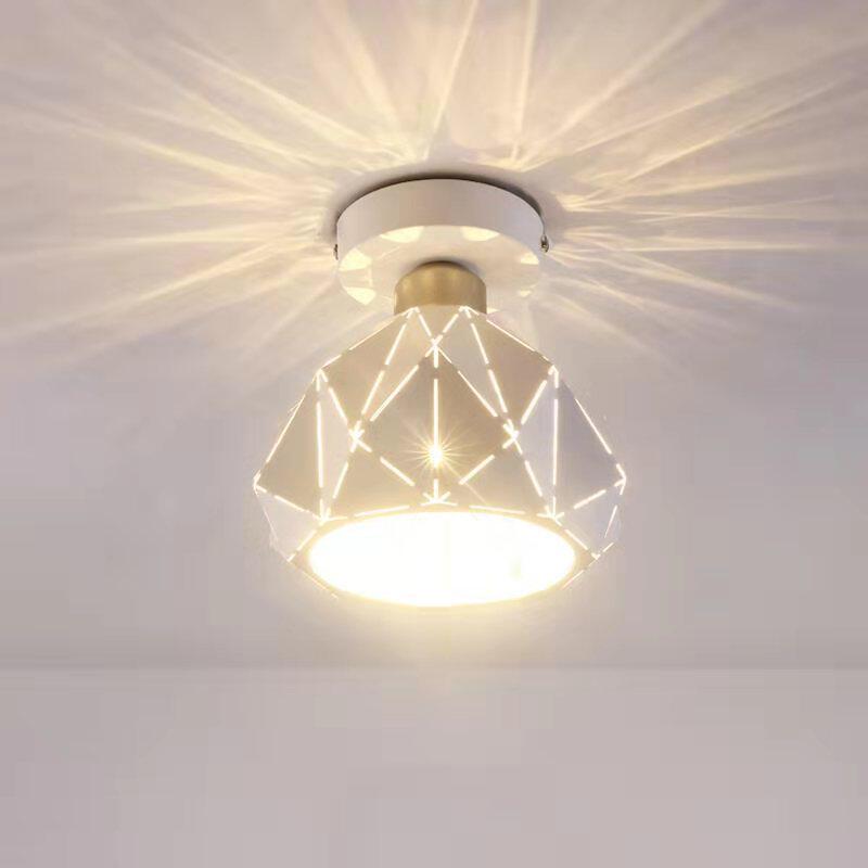 全光谱家用简约吸顶灯过道灯具led走廊吸顶灯入户阳台灯玄关灯