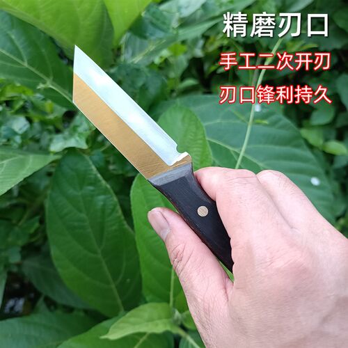 新款67-70硬度高速钢嫁接刀荔枝龙眼果树大树桩嫁接工具园林直刀