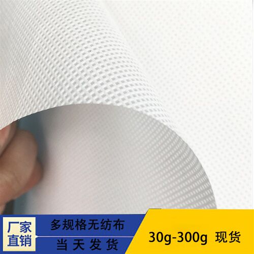 整卷聚酯无纺布地下防水工程工业无纺布水稻防寒育秧苗农用无纺布