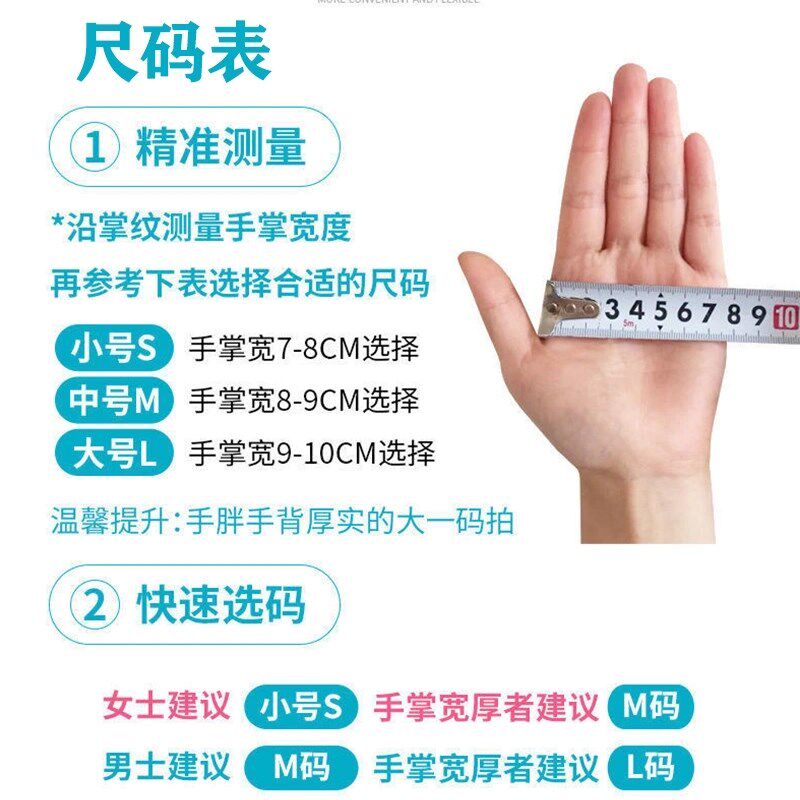 16寸丁腈加长加厚洗头洗碗乳胶橡胶手套干活用防水防油美发女超长