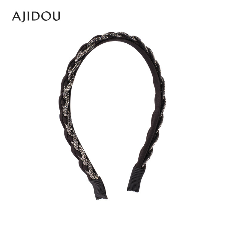 AJIDOU阿吉豆发箍女时尚细优雅线下专柜同款头箍发饰气质轻奢发卡