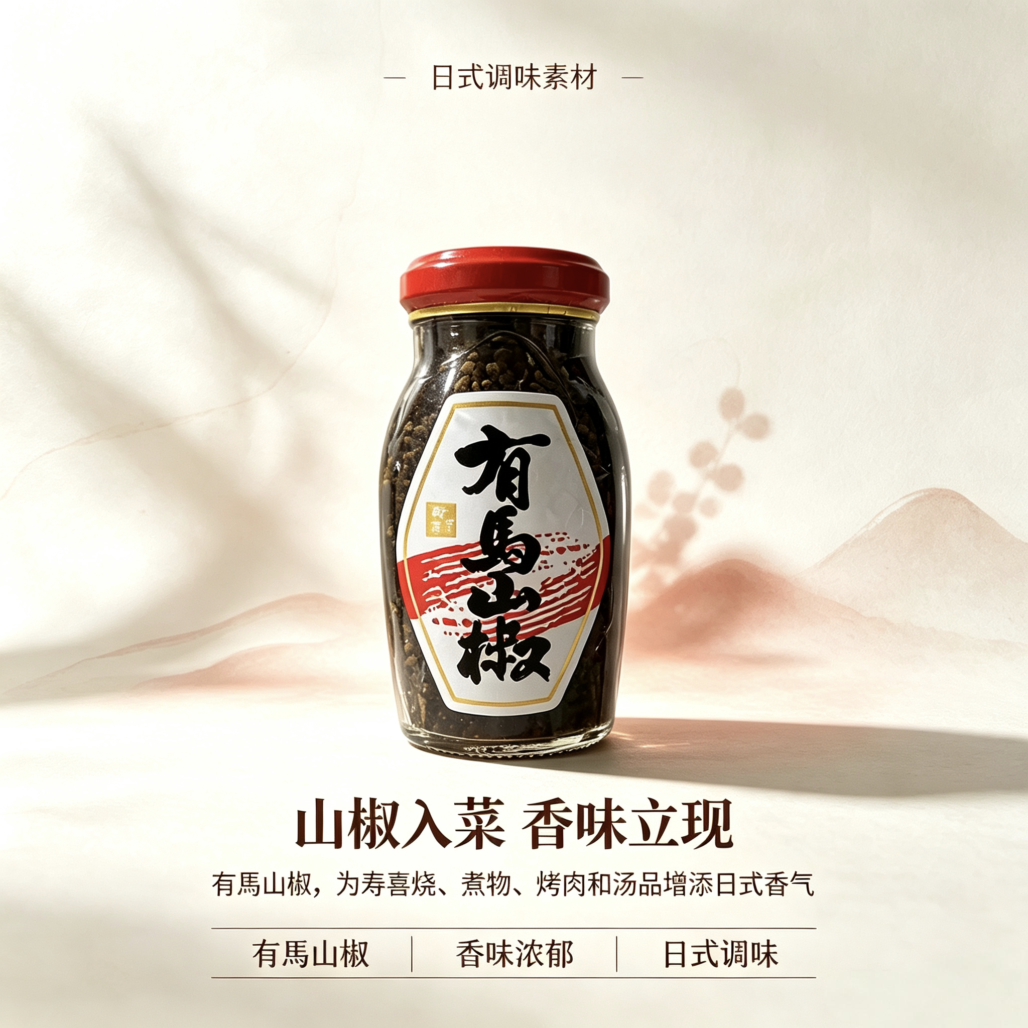 日本进口有马山椒酱油煮200g 日料寿司专用 炒饭烧烤鳗鱼调味酱