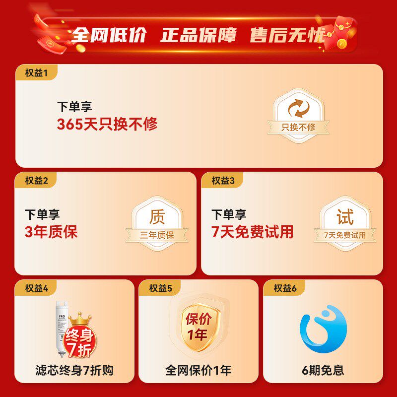 【政府补贴】宜米熟水净饮机台式电热水壶免安装小型反渗透净水器