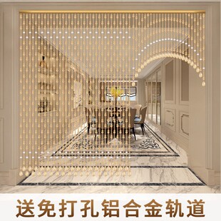 天然白水晶珠帘门帘隔断帘葫芦客厅过道卫生间卧室帘子吊饰免打孔